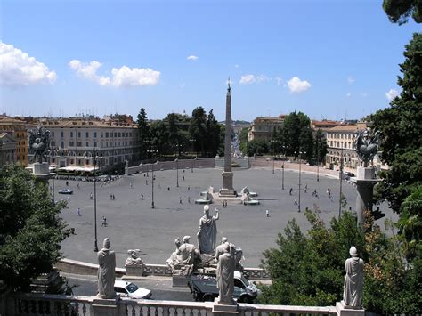 Mapa La Piazza Del Popolo