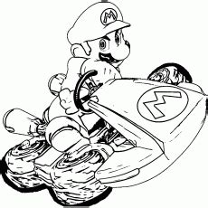 In fact, super mario is a series of fantasy platform games that are created by nintendo. Mario Kart 8 Customization Coloring Page | Wecoloringpage ...