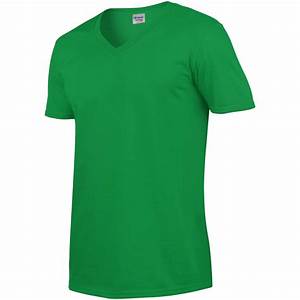Gildan Mens Soft Style V Neck Short Sleeve T Shirt Bc490 Ebay