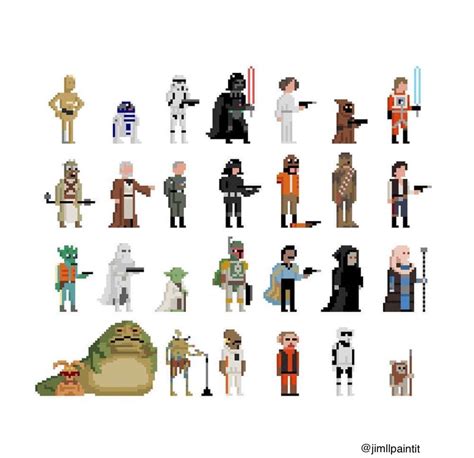 Pixel Art Starwars