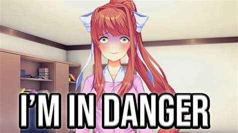 Monika Is Shocked To Be In Mcs Bedroom Ddlc The Perfect Story Mod