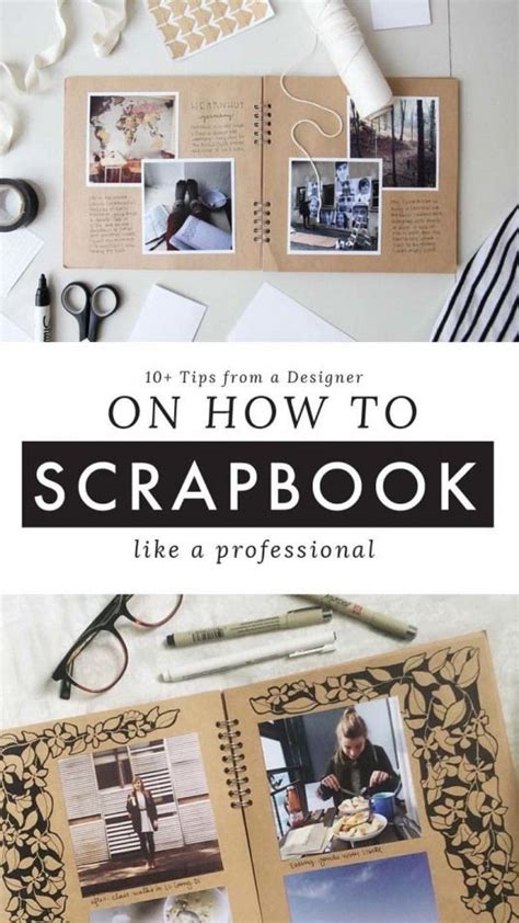 10 Tips To Scrapbook Like A Pro Scrapbooking Tips Scrapbooking