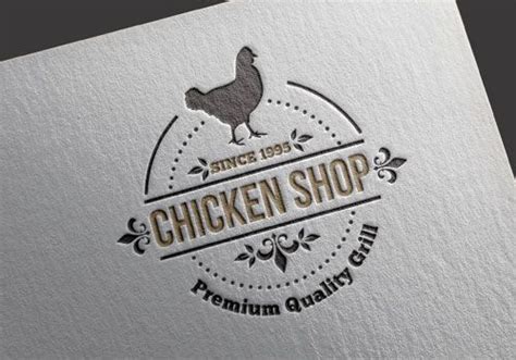 A logo which is perfect for a coffee shop business. Chicken Shop logo vector template for download. AI and EPS ...