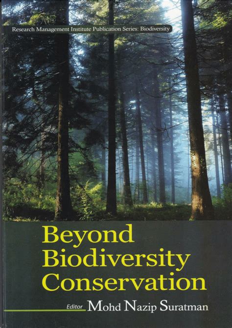 Pdf Beyond Biodiversity Conservation
