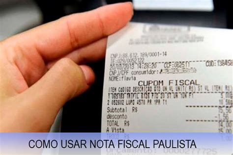 Aprenda Como Resgatar O Saldo Da Nota Fiscal Paulista Folha Da Região