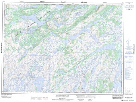 Buy King George Iv Lake Topographic Map Nts Sheet 012a04 At 150000 Scale