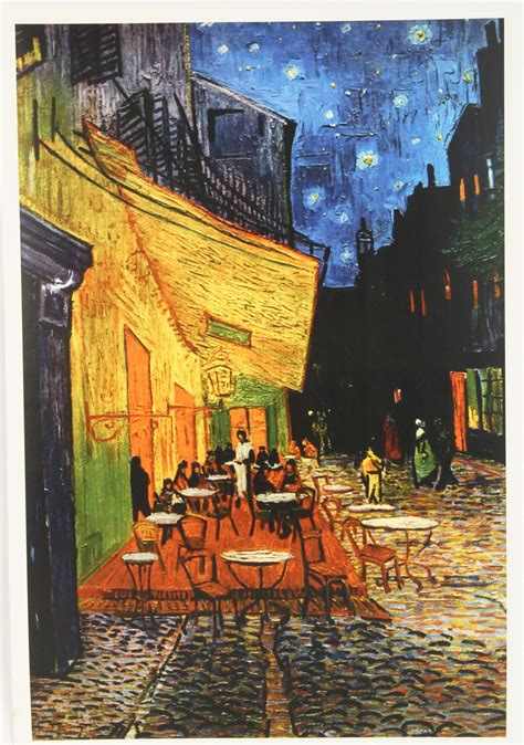 Vincent Van Gogh The Cafe Terrace On The Place Du Forum Arles At
