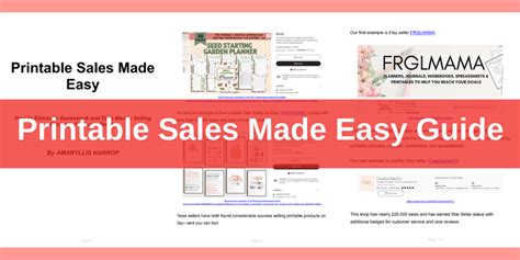 Printable Sales Made Easy Review Skyrocket Your Etsy Sales