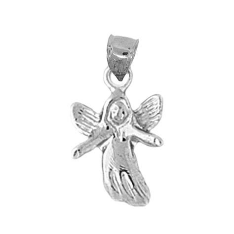 925 Sterling Silver Angel Figure Charm