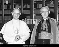 Pope Paul VI with Bernard Jan Cardinal Alfrink, former primate of ...