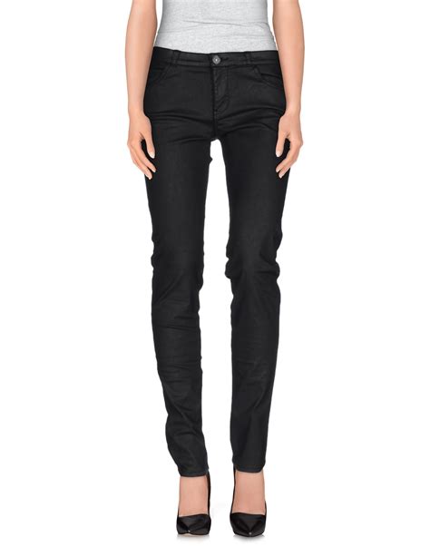 Calvin Klein Jeans Denim Pants In Black Lyst