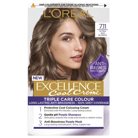 L Oréal Paris Excellence Crème Permanent Hair Dye Various Shades Dyed blonde hair Ash