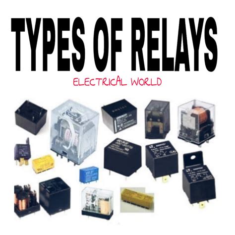 Types Of Relay Different Types Of Relay Classification Of Relays Vlr