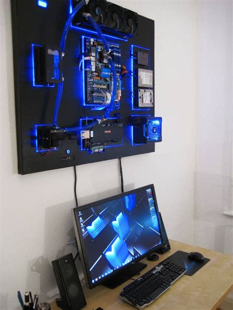 This Wall Mounted Water Cooled Pc Rocks