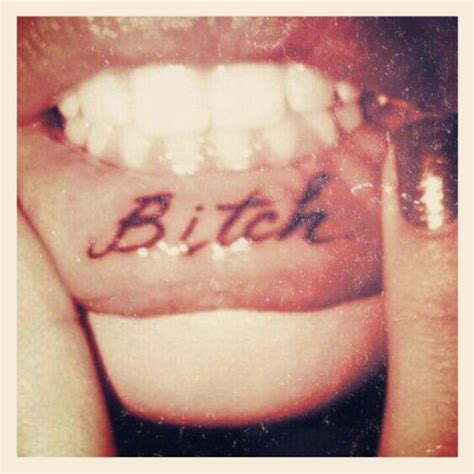 Dont Just Be A Basic Bitch Bitch Lip Tattoo Get Inked Pinterest