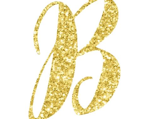 Gold Glitter Letter Clip Art Metallic Alphabet By Honeyclipart My Xxx