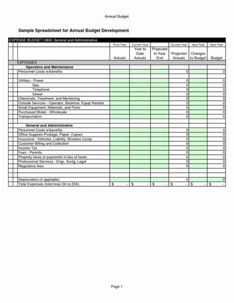 Church Budget Template Printable Topsimages For Church Budget