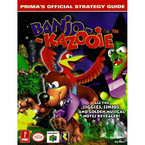 Prima Official Strategy Guide Banjo Kazooie N64 Game Sale Dkoldies