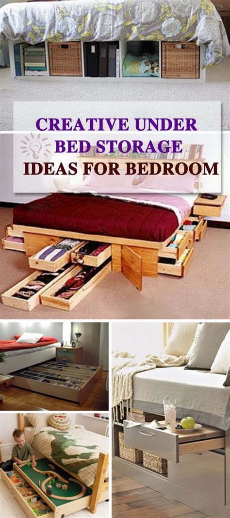 They are four leg extenders the best part is, no diy skills are needed. Creative Under Bed Storage Ideas for Bedroom - Hative