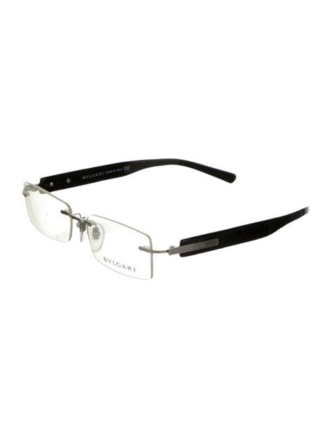 Bvlgari Rimless Square Eyeglasses Accessories Bul38087 The Realreal
