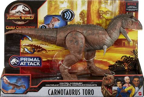 Buy Jurassic World Camp Cretaceous Control ‘n Conquer Carnotaurus Toro