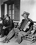 Danny Borzage lets Jimmy Stewart play his accordion. : r/Westerns