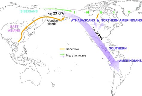 Genomic Evidence For The Pleistocene And Recent Population History Of Native Americans Science