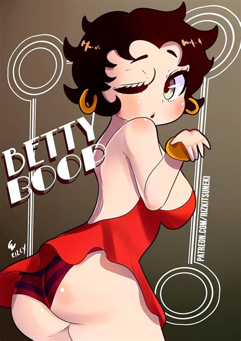 Rule 34 Ass Ass Up Background Betty Boop Big Breasts Black Hair Dress