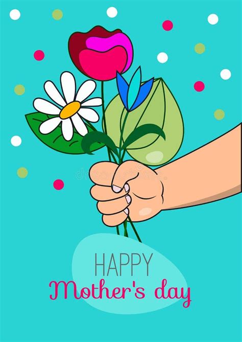Happy Mothers Day Stock Illustration Illustration Of Child 91646942