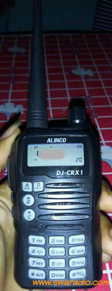 Dijual Alinco Dj Crx1 Masih Segeltx Rx Normal