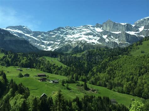 Swiss Alps Landscape Stock Image Image Of Kleine Face 41227053