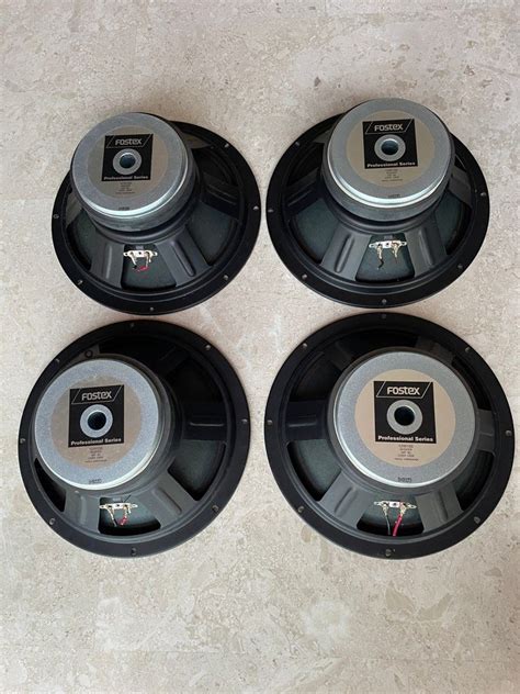Fostex 12w150 Woofers Audio Soundbars Speakers And Amplifiers On Carousell