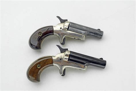 Colt Model Derringers Single Shot Pistols And Case Caliber 22 Short 22 Short 17120551