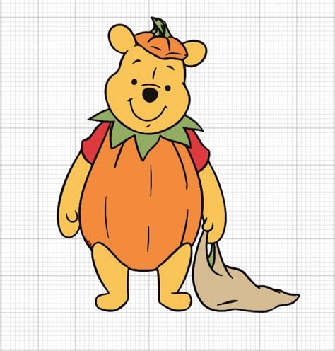 Winnie The Pooh Pumpkin Svg Etsy