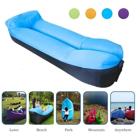New Sofa Inflatable Air Sofa Lazy Bag Beach Lay Bag Air Bed Inflatable
