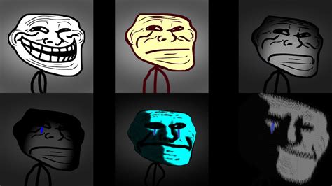 Trollge Troll Face Becoming Sad Depressing Meme Maybe Pause At End Youtube
