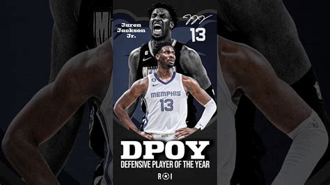 Jaren Jackson Jr Wins Dpoy Nba Basketball Jjj Defense Dpoy Youtube