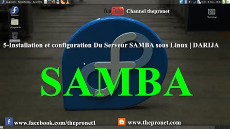 5 Installation Et Configuration Du Serveur SAMBA Sous Linux DARIJA YouTube