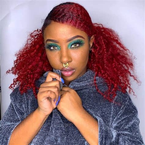 27 best red hairstyles for black girls 2023 guide hairstyle camp