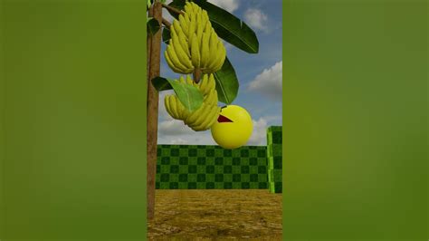 Pac Man And Bananas Shorts Youtube