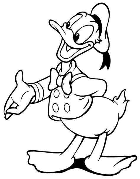 Desenhos Do Pato Donald Para Colorir Pop Lembrancinhas