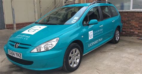 Guildfords Taxis To Become Corporate Teal As Drivers Court Case Is