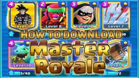 Installation Master Royale Infinity Download Free Master Royale