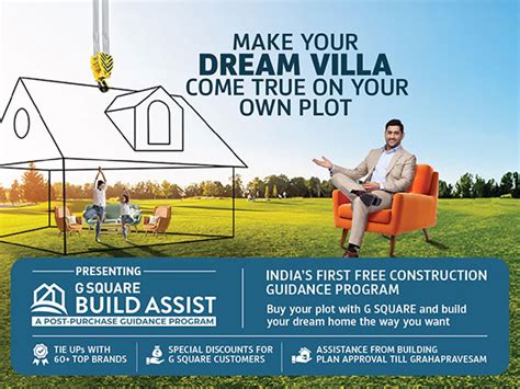 G Square Promotes G Square Build Assist Indias First Ever Post Plot