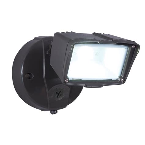 Shop All Pro 1 Head Bronze Led Dusk To Dawn Flood Light At