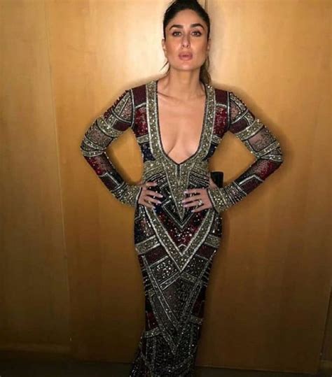 Indian Actress Kareena Kapoor Photo Shoot In Hot Black Dress Kareena