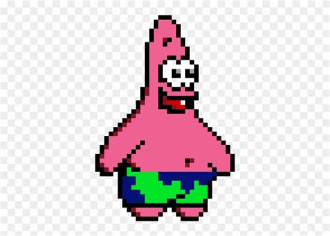 Patrick The Star Pixel Art