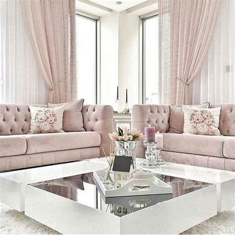 30 Luxury Pink Living Room
