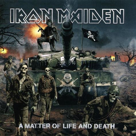 It was released on 25 august 2006 in italy and in finlan… read more. IRON MAIDEN A Matter Of Life And Death reviews