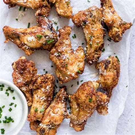 fryer wings chicken air crispy keto recipes low carb parmesan ranch easy friendly kid fried fresh breast gf delicious